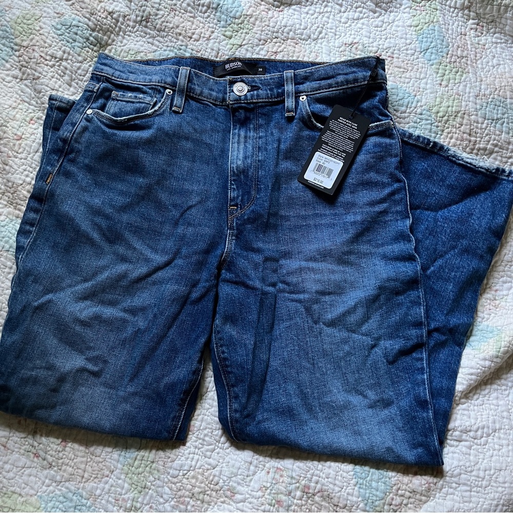 Hudson Jeans Holly High rise straight crop